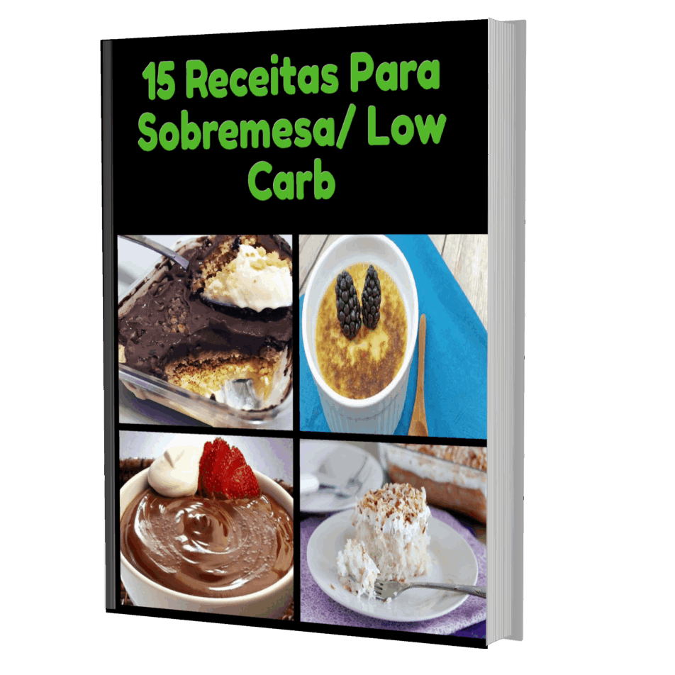 15 RECEITAS PARA SOBREMESAS LOW CARB