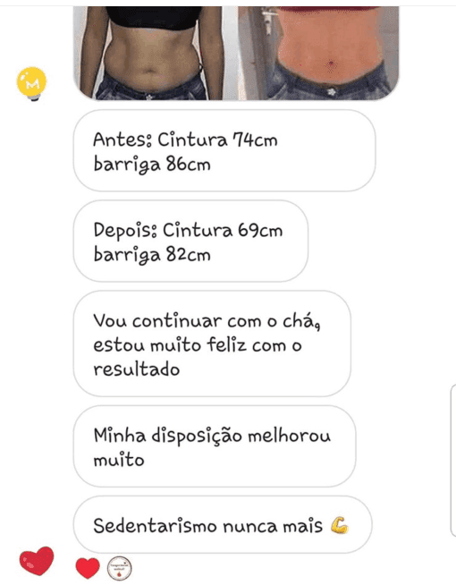 Fórmula Emagrecer de Vez Chaa Seca Tudo Depoimento - 1