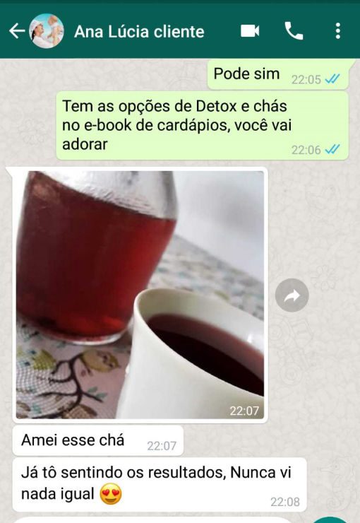 Fórmula Emagrecer de Vez Chaa Seca Tudo Depoimento - 1