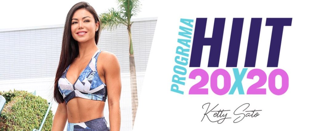 Programa HIIT 20×20 foi desenvolvido pela Ketty Sato