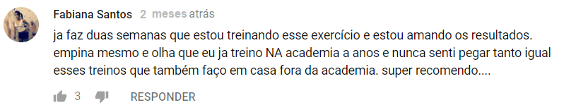 GLÚTEOS AO EXTREMO - MBN depoimento 3