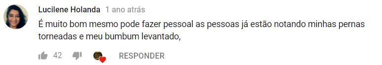 GLÚTEOS AO EXTREMO - MBN depoimento 4