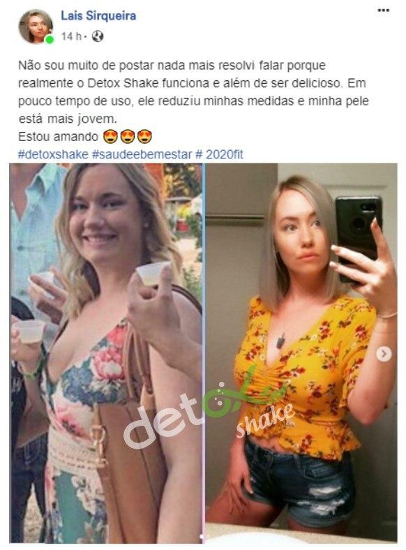 Detox Shake emagrecimento