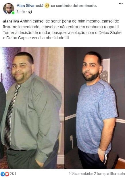 Detox Shake controle da ansiedade