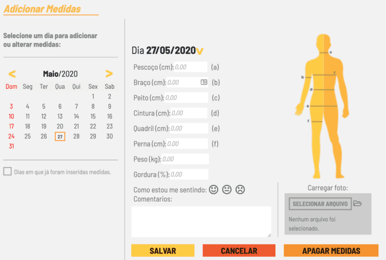 SISTEMA DE ACOMPANHAMENTO DE MEDIDAS