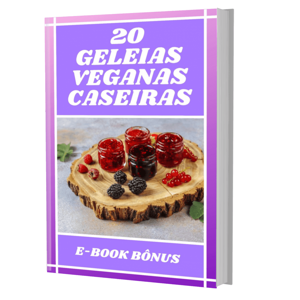 20 GELEIAS VEGANAS CASEIRAS