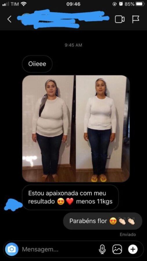 Emagrecer Permanente antes e depois