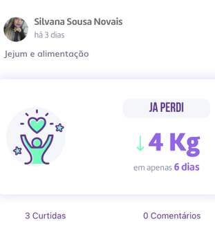 Perder 3kg em 1 semana