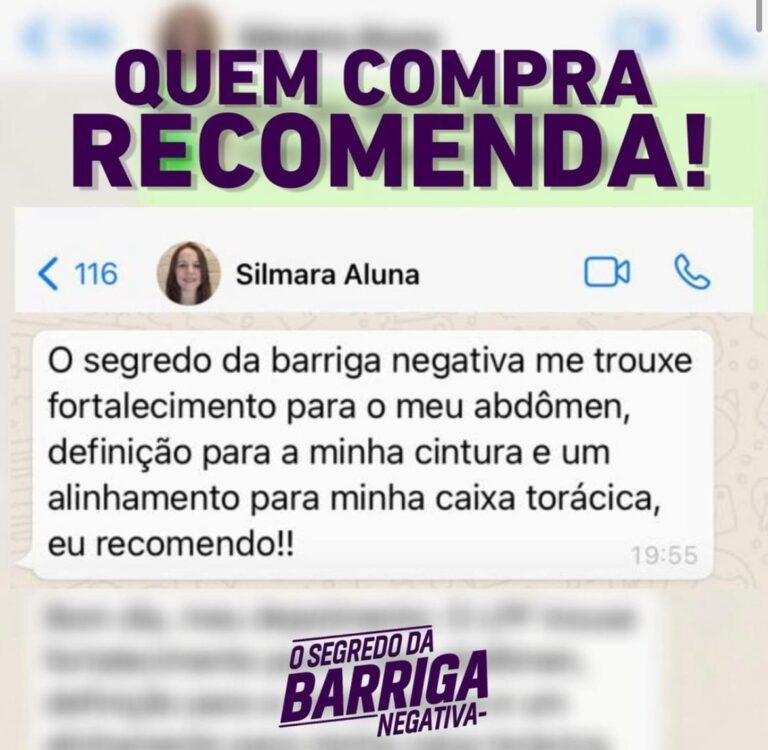 O segredo da Barriga Negativa funciona