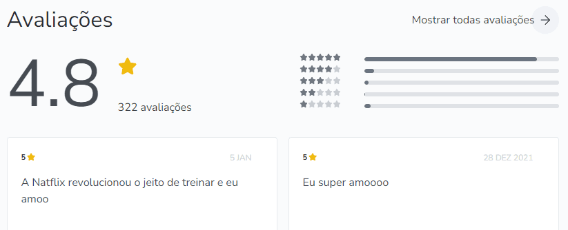 Natflix Fitness Depoimentos e Resultado