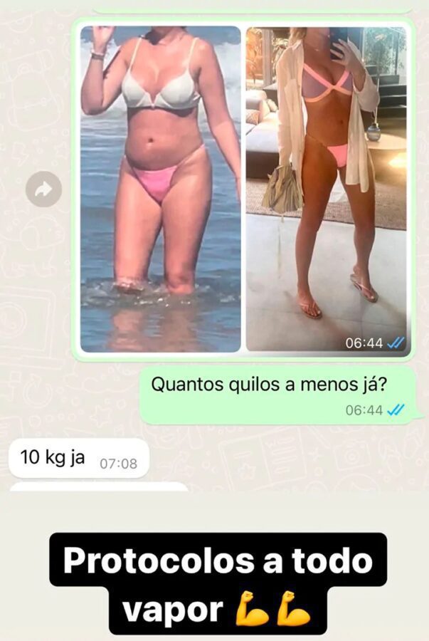 Protocolo 30D versão 2.0 Dr Osvaldo resultado antes e depois