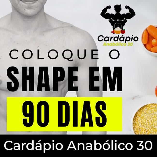 Cardápio Anabólico 30